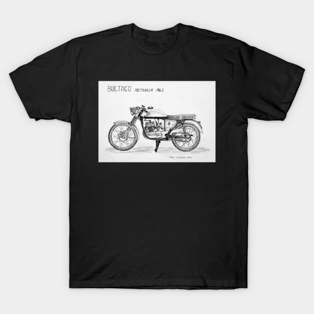 Bultaco Metralla 200cc 1962 T-Shirt by pops